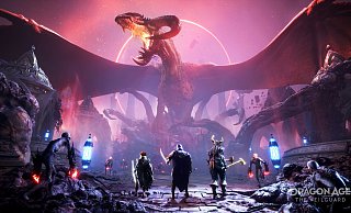 Ein echtes "Dragon Age" braucht natürlich nicht nur kleines Gegnergekröse wie die Dunkle Brut, sondern auch so richtig schön schreckliche, naja, Drachen. - Bioware/EA