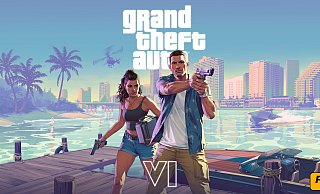 Lucia und Jason, das kriminelle Duo von „GTA VI“, vor der beeindruckenden Kulisse von Vice City. - Rockstar Games