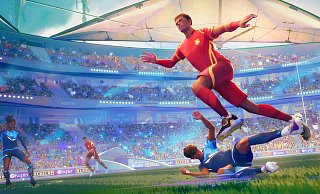 Harte geführte Zweikämpfe, eiskalte Abschlüsse und elegante Dribblings sind der Schlüssel zum Sieg bei "Rematch". - Sloclap