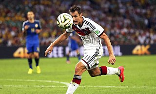 Stürmer Miroslav ist die Nummer eins unter den DFB-Torschützen. - Marcelo Sayao/epa/dpa