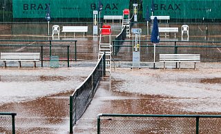 Regen beim LTS-Cup des TC Herford - Yvonne Gottschlich