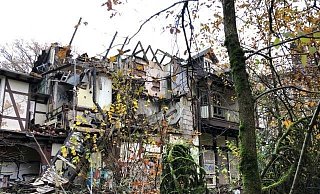 Das Bielefelder "Geisterhaus" ist einfach nur noch abbruchreif. - Silke Kröger