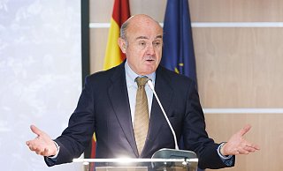 EZB-Vizepräsident de Guindos warnt vor Börsenrisiken wegen des Hypes um KI. (Archivbild) - Eduardo Parra/EUROPA PRESS/dpa