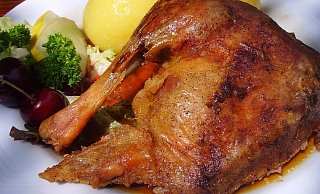 Einfach lecker: Die Martinsgans. - Symbolfoto Pixabay