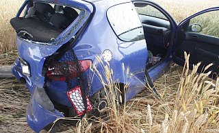 Auch bei diesem Unfall im Juli 2019 war die Feuerwehr Marienmünster im Einsatz. - Polizei