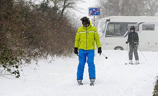 Winter in Oetinghausen, Winterspaß auf der Sonntagstraße - Yvonne Gottschlich
