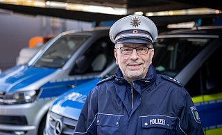 Polizeihauptkommissar und Sprecher der Paderborner Kreispolizeibehörde Michael Biermann geht mit 62 Jahren in den Ruhestand. - Niklas Tüns