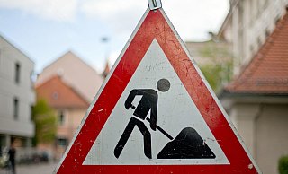 Die Einmündung des Greitelerwegs in den Fürstenweg wird gesperrt - picture alliance / dpa