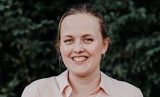 Lena Mohr (29) aus Gütersloh hat mit "luup arbeitsfroh" ihr erstes eigenes Start-Up gegründet. - Dave Lemmens