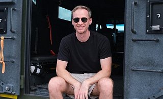 Martin Wittlif (34) aus Bünde-Spradow lebt mit Ehefrau Itzel (32) und Sohn Milan (3) in Miami. - Privat