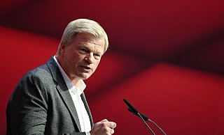 Bleibt in der DFB-Taskforce: Oliver Kahn, ehemaliger Vorstandsvorsitzender vom FC Bayern. - Angelika Warmuth/Deutsche Presse-Agentur GmbH/dpa