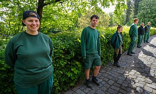 Auch die elf Mitarbeiter im Tierpark Olderdissen freuen sich, wiedere Besucher begrüßen zu können. - Foto: Andreas Zobe/NW