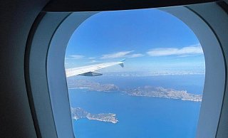 Der Ferienflieger im Anflug auf die Balearen - von oben ein faszinierender Anblick. - Stefan Boscher