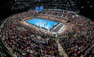 Die Handball-Bundesliga hat in der Saison 2024/25 einen Zuschauer-Rekord verzeichnet. - Marco Wolf/dpa