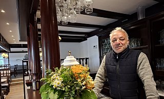 Recep Cet übernimmt den Gastronomiebetrieb im Alten Fährhaus in Beverungen. - Torsten Wegener