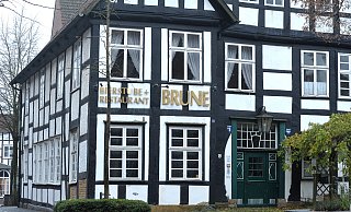 Das Haus Brune wird in den Besitz der Stadt Halle übergehen. Damit sichert sich die Stadt ein Mitspracherecht bei der Entscheidung über die künftige Nutzung der stadtbildprägenden Immobilie. - Nicole Donath