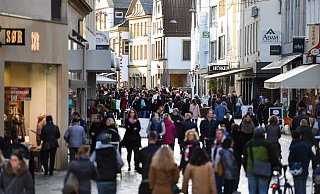 Es könnte bald einen zusätzlichen offenen Sonntag in Bielefeld geben. - Christian Weische