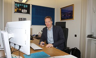 Matthias Möllers ist seit einem Monat Bürgermeister in Altenbeken. - Uwe Müller