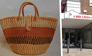 Wer hat diese Tasche gekauft? Sie wurde von einer Kundin für ihren Einkauf mitgebracht und dann versehentlich im Laden verkauft. Die ursprüngiche Besitzerin hofft, dass die Käuferin sich nach der Berichterstattung im HK meldet. - Birgit Nolte / Frank Jasper