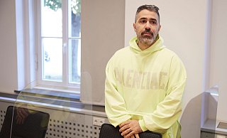 Bushido im Oberlandesgericht Brandenburg (Havel) bei der Fortsetzung eines Zivilprozesses zwischen ihm und Arafat Abou-Chaker um eine Wohnanlage in Rüdersdorf. - Jörg Carstensen/dpa