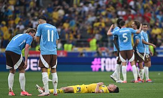 Nach einem torlosen Unentschieden schied die Ukraine aus und Belgien erreichte glanzlos das Achtelfinale. - Marijan Murat/dpa