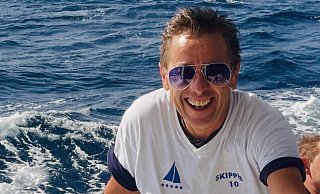 Thomas Maruscke aus dem Kreis Gütersloh im Einsatz als Skipper auf dem Mittelmeer. - Thomas Maruschke