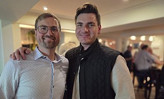 Holte das beste Direktwahlergebnis: Stellvertretender CDU-Fraktionsvorsitzender Bad Oeynhausen Julian Noweck (l) mit dem Vorsitzendes des Standverbandes Tobias Walkenhorst - Falk Justus Rahn Holte das beste Direktwahlergebnis: Stellvertretender CDU-Fraktionsvorsitzender Bad Oeynhausen Julian Noweck (l) mit dem Vorsitzendes des Standverbandes Tobias Walkenhorst - Falk Justus Rahn