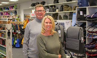 Monika und Markus Stratmann setzen auf Kundennähe, Freundlichkeit und ein umfassendes Angebot. - Ranzenfee & Koffertroll