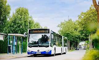 Aufgrund von Bauarbeiten müssen Busse im Bereich "Oberes Feld" in Paderborn Umleitungen fahren. - Padersprinter/Besim Mazhiqi