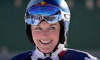 Lindsey Vonn ist sehr zufrieden mit ihrem Comeback. - John Locher/AP