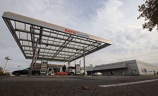 Neue Pläne: Die Baumarkt-Kette Globus hat ernsthaftes Interesse an dem ehemaligen Ratio-Gelände auf dem Wittel. Die Tankstelle müsste jedoch abgerissen werden. - Ulf Hanke