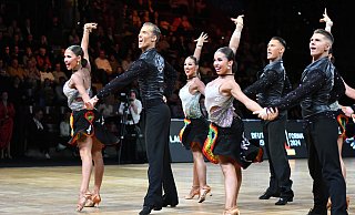 Der Grün-Gold-Club Bremen zählt zu den ganz Großen im Formationstanzsport. - Volker Hey