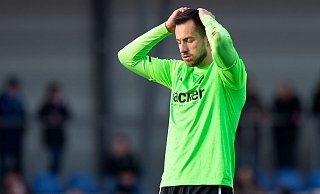 Felix Backszat verpasst das Spitzenspiel aufgrund einer Gelbsperre. Ein herber Verlust für den SV Rödinghausen. - Noah Wedel