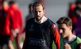 Trainieren für Paris: Harry Kane & Co. erwarten PSG. - Sven Hoppe/dpa