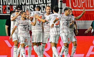 Der FC Bayern steht in der 2. Runde des DFB-Pokals. - Uwe Anspach/dpa