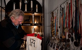 Willi Wülbeck hat reichlich Trophäen. - Fabian Strauch/dpa