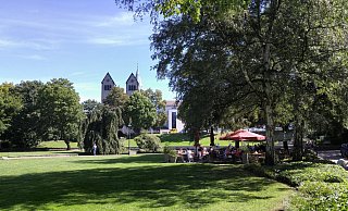 Tagsüber ein idyllisches Fleckchen, wird das Paderquellgebiet in Paderborn an Wochenenden nachts zum Partytreffpunkt. - Hans-Hermann Igges
