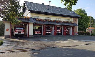 Die Tage des Feuerwehrhauses sind gezählt. Bei einer Sanierung können wesentliche Nachteile nicht beseitigt werden. - Feuerwehr Löschzug Ostenland