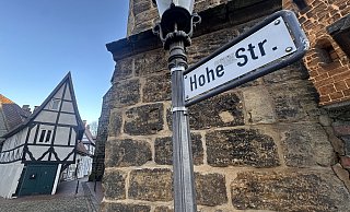 In der Altstadt von Minden soll einen 25-jähriger Mann von einem Unbekannten ins Bein geschossen worden sein. Seine Aussagen zum konkreten Tatort blieben jedoch sehr vage. MT-Foto: - Patrick Schwemling