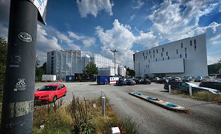 In unmittelbarer Nähe zu Stadthalle und Theater soll bald ein Hotel gebaut werden. - Andreas Frücht