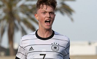 Paul Wanner ist seit der U15 fester Bestandteil der deutschen U-Nationalmannschaft. - Berney Ardov/dpa
