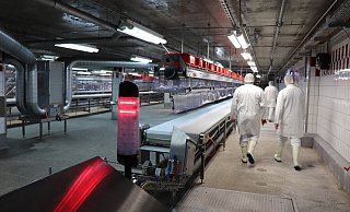 Noch gibt es kein grünes Licht für die neue Schinkenzerlegung, „die modernste in Europa“, so der Unternehmenssprecher. Sie könnte sofort an den Start gehen, wenn das Fleischwerk die Genehmigung erhält. - Marion Pokorra-Brockschmidt