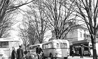 Busbahnhof in Herford - Archiv Geschichtsverein