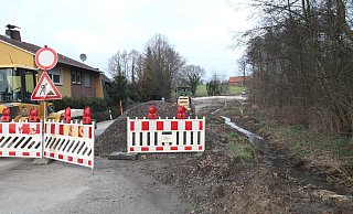 Weil die Bauarbeiten in Verzug geraten sind, ist ein Fertigstellungstermin der Mindener Straße zwischen Herford und Löhne außer Sichtweite. - Peter Steinert