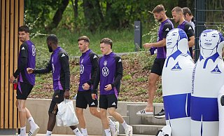 Das Abschlusstraining soll immer auf dem Gelände des DFB-Teamquartiers im Home Ground in Herzogenaurach stattfinden. - Christian Charisius/dpa