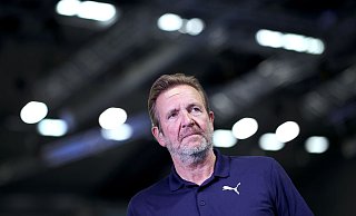 Schwalb ist bei seinem Trainer-Comeback mit dem HC Erlangen im DHB-Pokal ausgeschieden. - Ronny Hartmann/dpa-Zentralbild/dpa