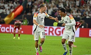 Musiala und Wirtz stehen für pure Fußball-Freude. - Bernd Thissen/dpa