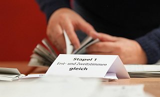 Wegen zahlreicher Pannen musste die Bundestagswahl 2021 in Berlin teilweise wiederholt werden. - Soeren Stache/dpa