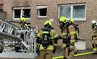 40 Feuerwehrleute waren im Einsatz. - Ralph Meyer