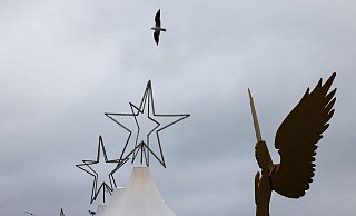 Nass und wolkig wird das Wetter vielerorts in den kommenden Tagen. (Archivfoto) - Christian Charisius/dpa